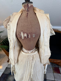 Antique Victorian Travel Dress, ca. 1883