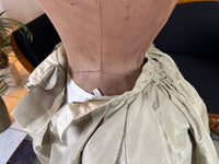 Antique Victorian Silk Gown, England, ca. 1868
