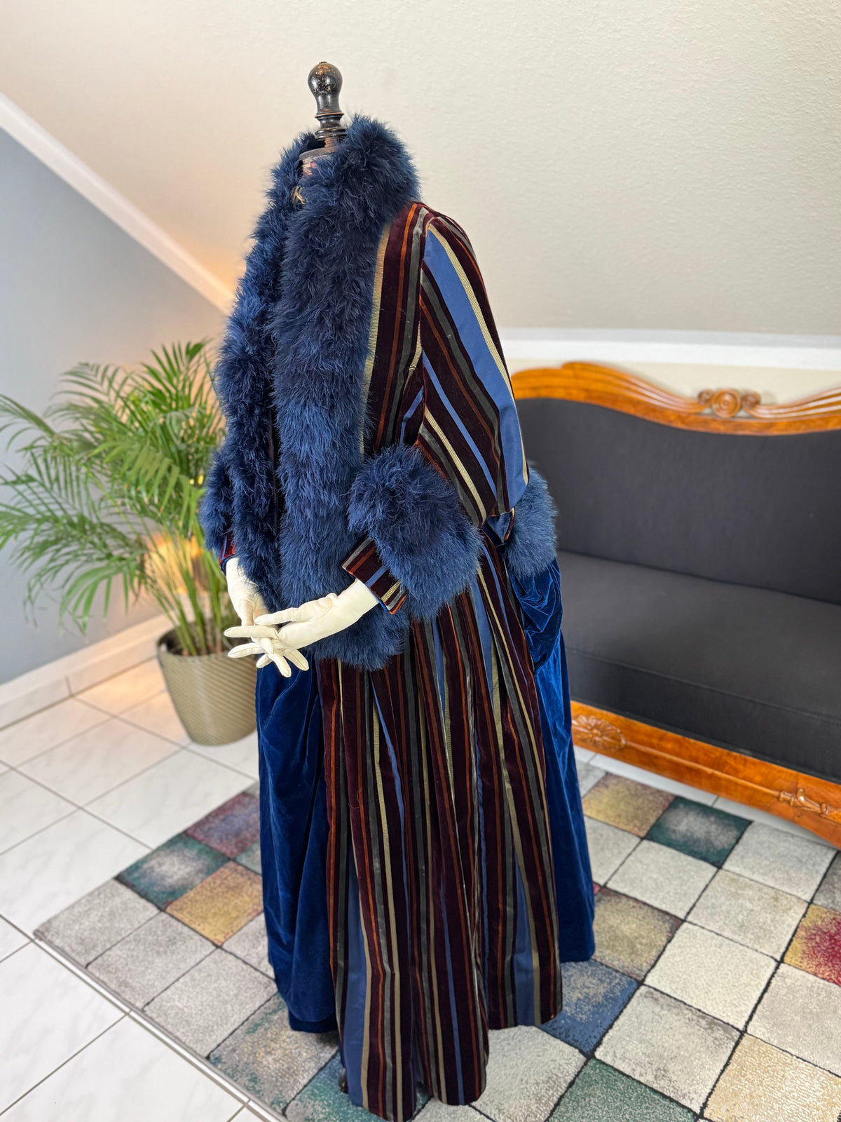 Winter Visiting Gown, America, ca. 1885 // Winter-Besuchskleid, Amerika, ca. 1885