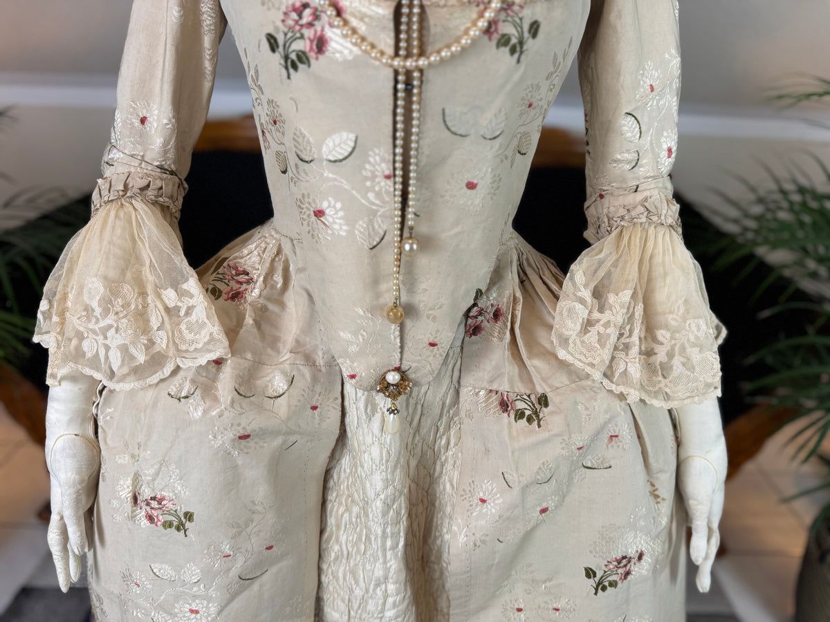 Rococo Robe á L'Anglaise and Petticoat, England, ca. 1770