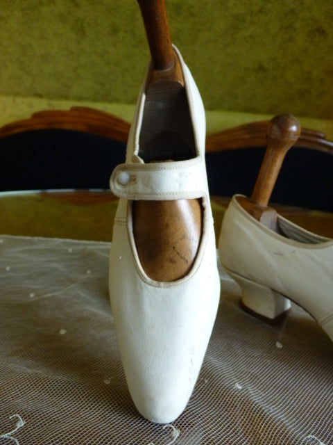 Wedding Shoes, ca. 1910