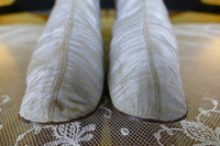 Extensible Silk Boots, ca. 1852