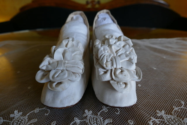 Chevreau-Leather Shoes, ca. 1863-1870