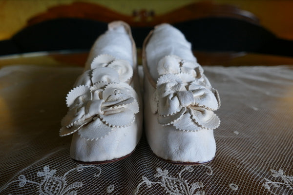 Chevreau-Leather Shoes, ca. 1863-1870