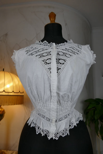 Corset Cover, ca. 1906