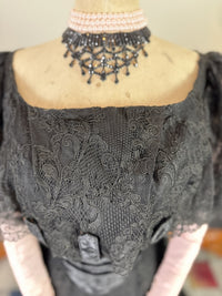 R.A. HIGGINS "Poppy Flower Dress", Pittsburgh, ca. 1896