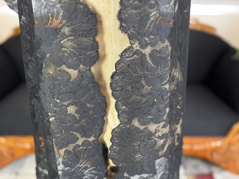 Black Lace Scarf, ca. 1905