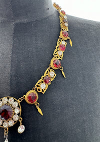 Antique Theatrical Necklace, Germany, ca. 1890-1910