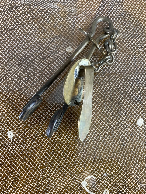 Skirt Lifter, late 1870s
