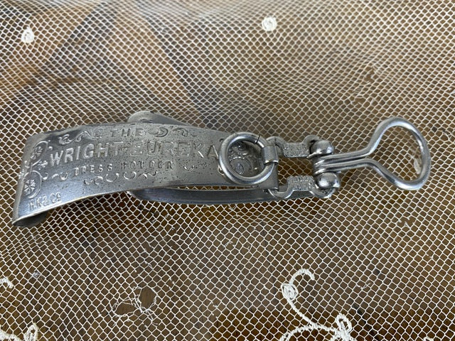 WRIGHT EUREKA Skirt Holder, ca. 1884