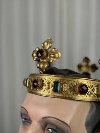 Antique Men's Theater Crown, Germany, ca. 1890-1910
