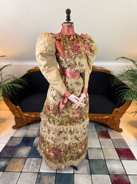 Antique Magnificent Reception Dress, ca. 1895