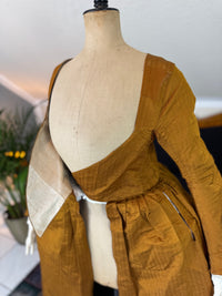 Rococo Cannelé Silk Robe à l’Anglaise, ca. 1775