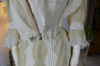MACHERET Society Dress, New York & Paris, ca. 1901