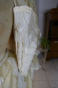 MACHERET Society Dress, New York & Paris, ca. 1901
