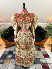 Antique Magnificent Reception Dress, ca. 1895