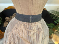 Antique Victorian Paper Silk Day Dress – England circa 1898