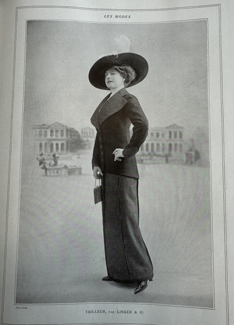 LINKER & Cie. Walking Dress, Paris, ca. 1910