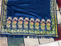 Rococo Elegance in Spitalfields Silk – Antique Stole, ca. 1790