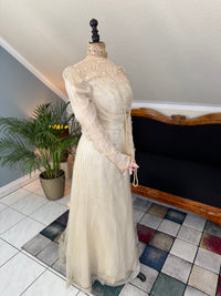 Antique Edwardian Festive Dress, ca. 1908