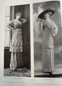 LINKER & Cie. Walking Dress, Paris, ca. 1910