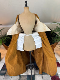 Rococo Cannelé Silk Robe à l’Anglaise, ca. 1775