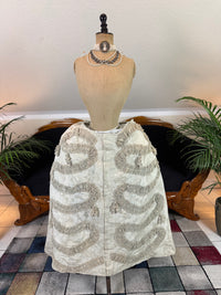 Rococo Robe à la Polonaise and Petticoat, ca. 1775