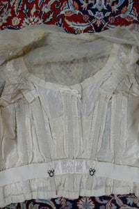 MACHERET Society Dress, New York & Paris, ca. 1901