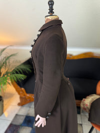 Ensemble de voyage victorien en laine avec sac assorti, Allemagne, vers 1898