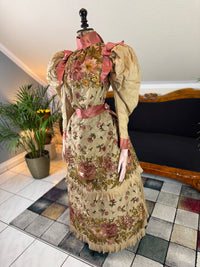 Antique Magnificent Reception Dress, ca. 1895