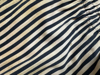 Edwardian Striped Cotton Bathing Suit Set, ca. 1910