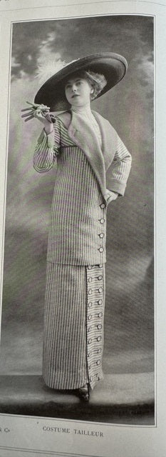 LINKER & Cie. Walking Dress, Paris, ca. 1910