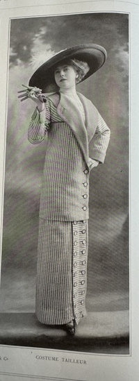LINKER & Cie. Walking Dress, Paris, ca. 1910
