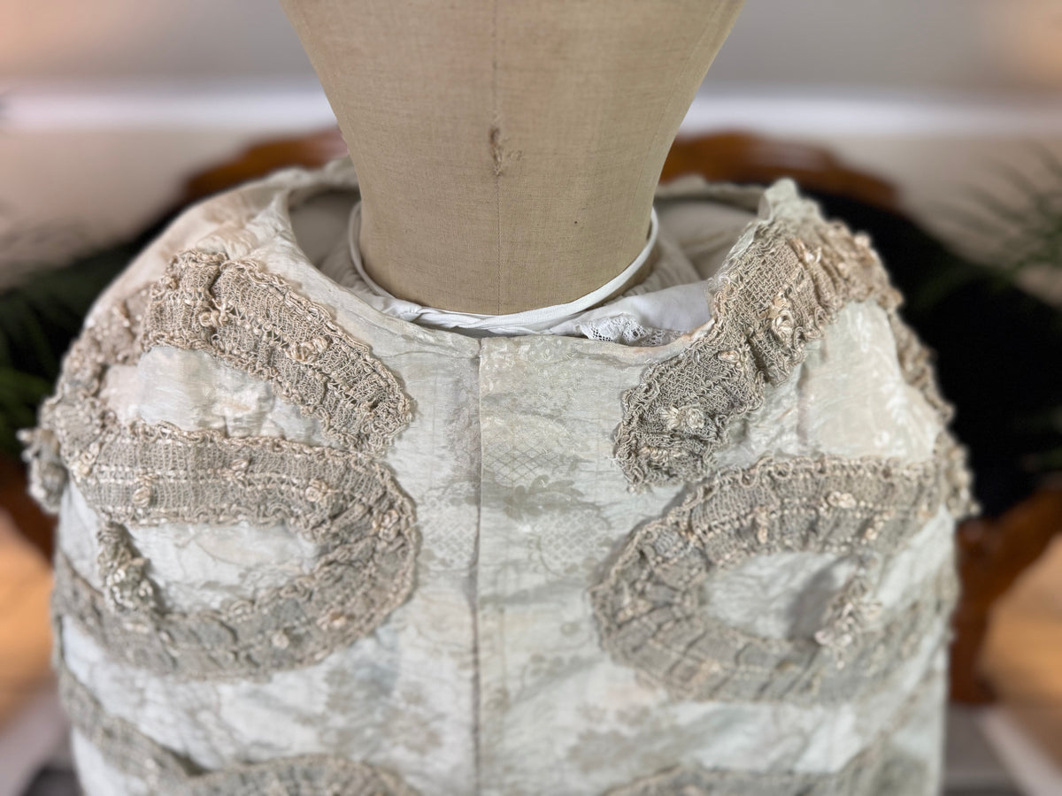 Rococo Robe à la Polonaise and Petticoat, ca. 1775