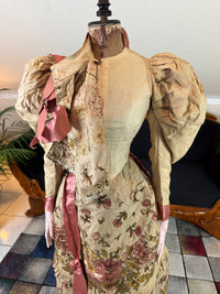 Antique Magnificent Reception Dress, ca. 1895