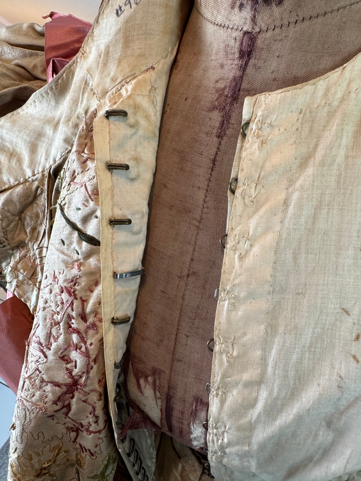 Antique Magnificent Reception Dress, ca. 1895