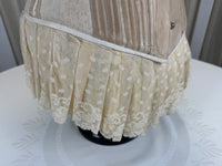 Extremely Rare CB Corset Display, ca. 1880 – Original Victorian Corset Under Glass Dome