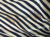Edwardian Striped Cotton Bathing Suit Set, ca. 1910