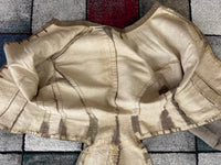 RILEY Silk Day Dress with Swallowtail Bodice, Stamford, ca. 1867