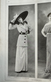 LINKER & Cie. Walking Dress, Paris, ca. 1910