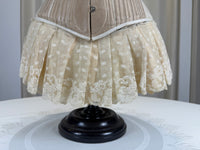 Extremely Rare CB Corset Display, ca. 1880 – Original Victorian Corset Under Glass Dome