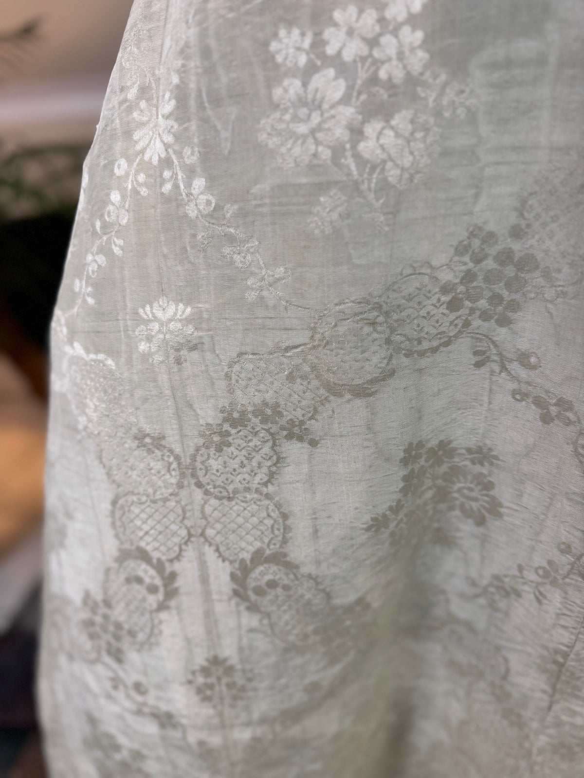 Rococo Robe à la Polonaise and Petticoat, ca. 1775