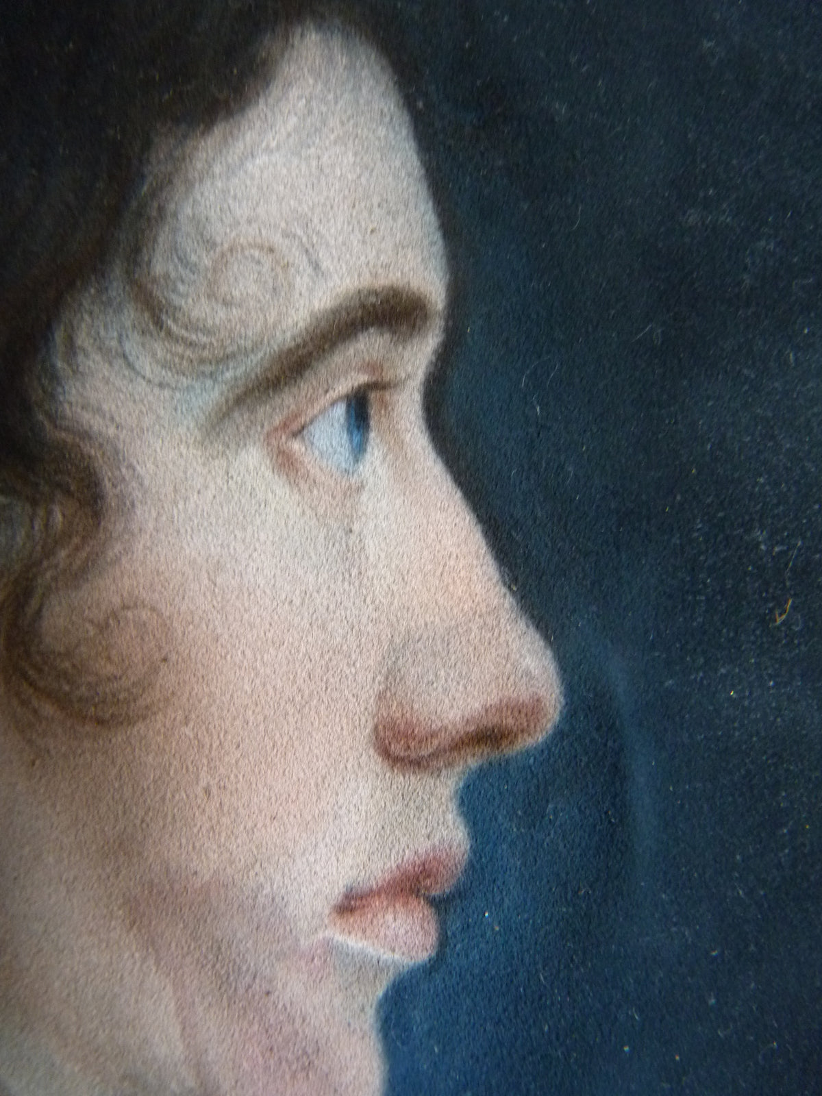 Pair of Empire Pastel Portraits, 1813 – L.H. Hessel, Nuremberg, Early 19th‑Century Art