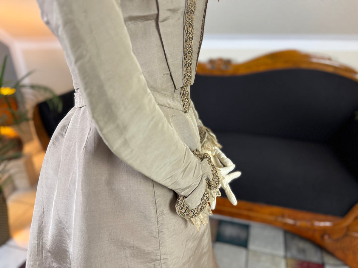 Antique Victorian Walking Dress, ca. 1897 - Three-Piece English Ensemble
