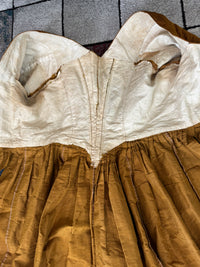 Rococo Cannelé Silk Robe à l’Anglaise, ca. 1775