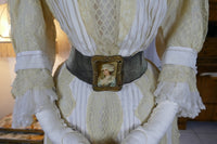 MACHERET Society Dress, New York & Paris, ca. 1901