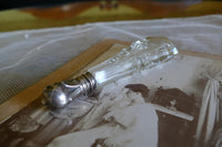 Smelling Salts Bottle, silver, ca. 1820-1830