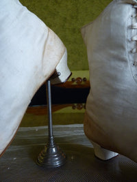 Sport Cotton Sateen Lace Boots, ca. 1875