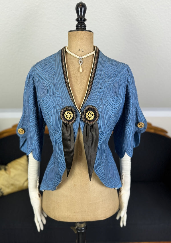 Blue Edwardian Jacket, ca. 1910