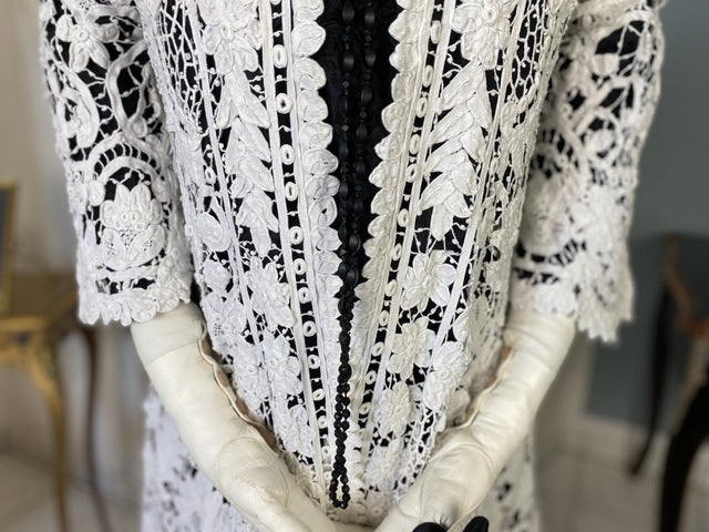 Battenberg Lace Coat, ca. 1904